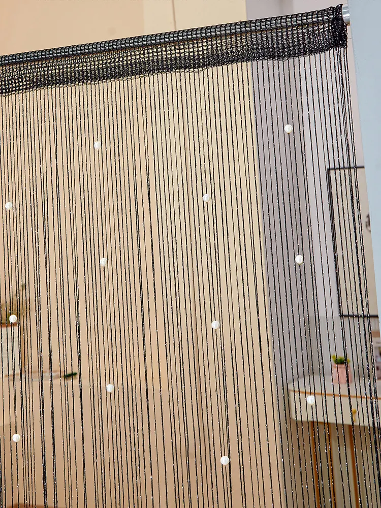 Faux Pearl Beaded Curtain Style 03 construction and application details 3