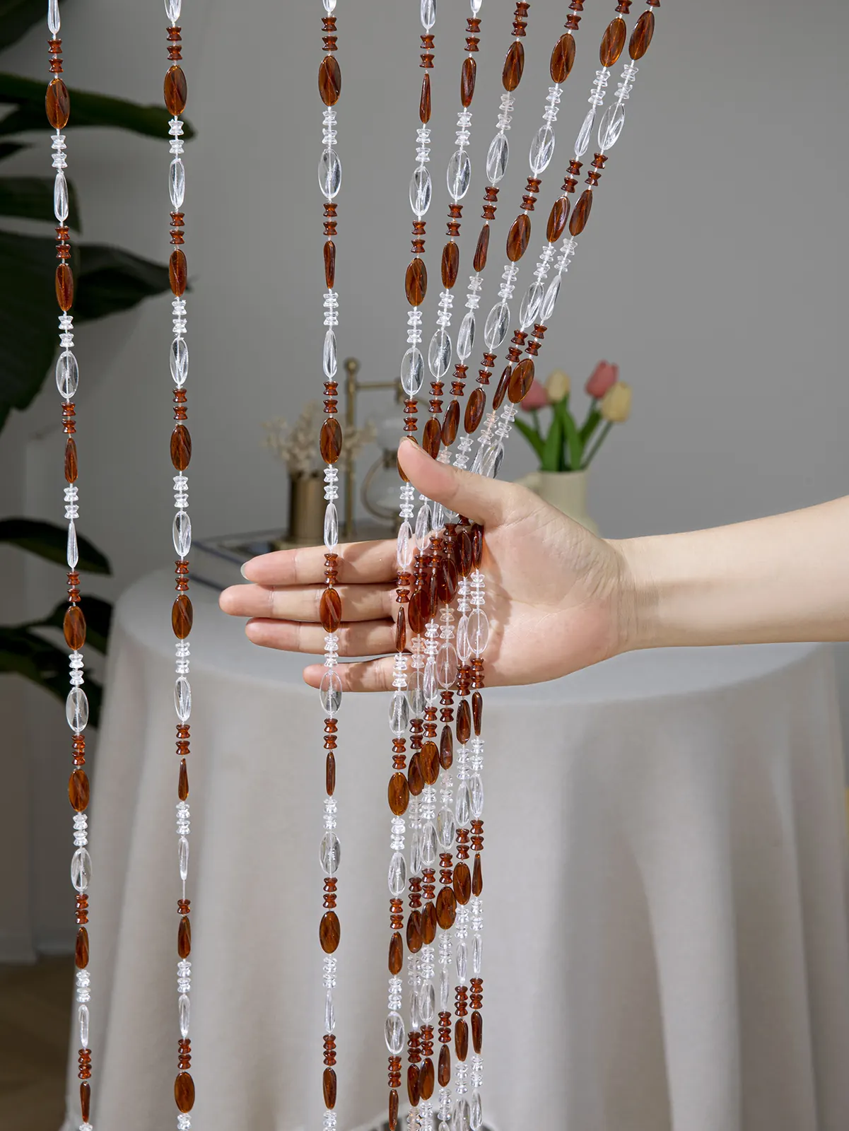 Decorative Beaded Curtain Style 03 construction and application details 2