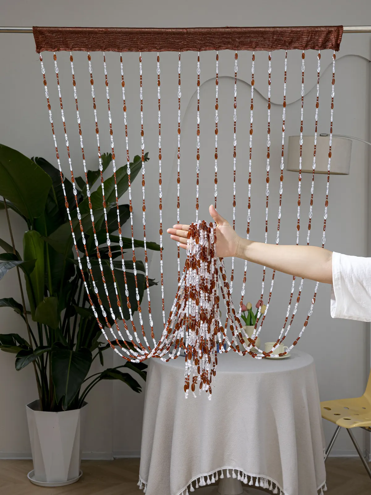 Decorative Beaded Curtain Style 03 construction and application details 5