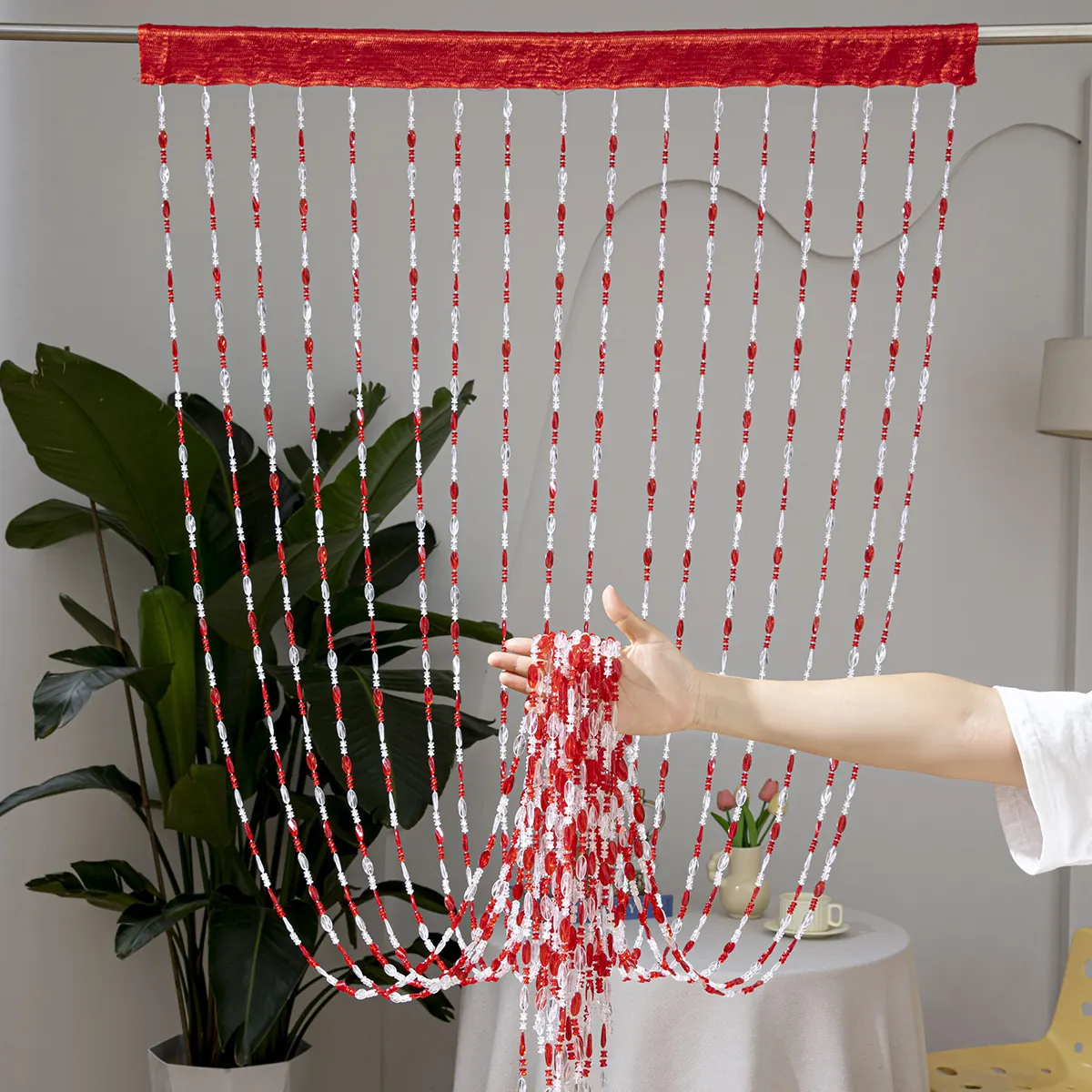 Decorative Beaded Curtain Style 03 construction and application details 6