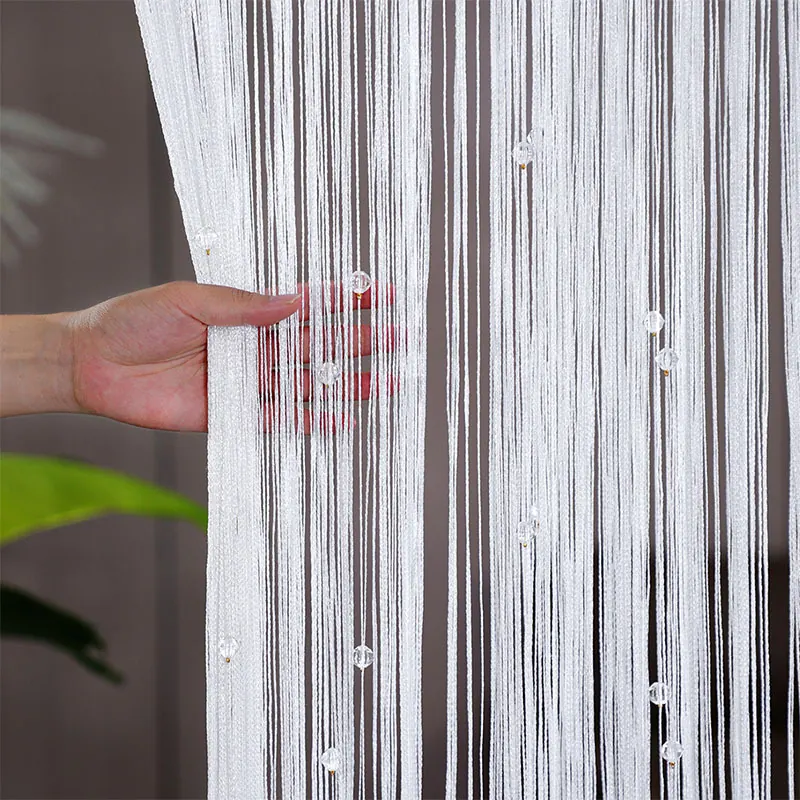 Diamond Beaded String Curtain construction and application details 4