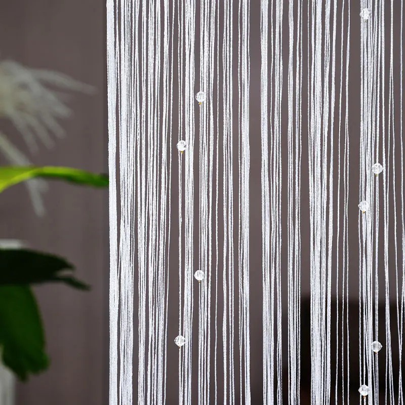 Diamond Beaded String Curtain construction and application details 5