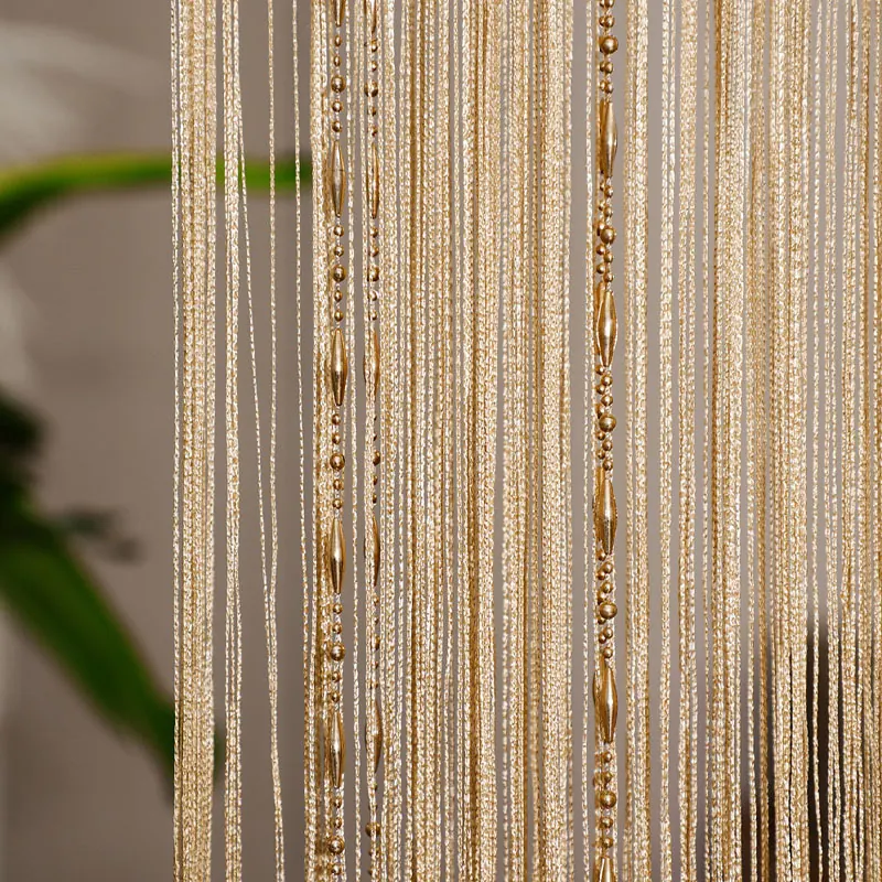 Long Tube Beaded Curtain Style 02 construction and application details 3