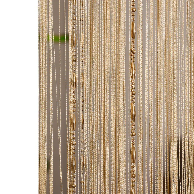 Long Tube Beaded Curtain Style 02 main product images 5