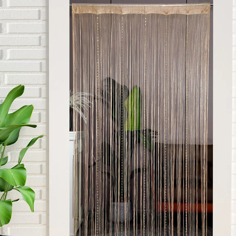 Globe Beaded String Curtain construction and application details 2