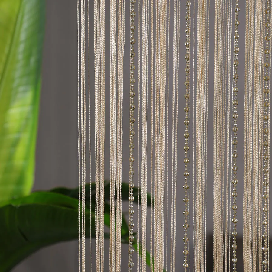 Globe Beaded String Curtain construction and application details 3
