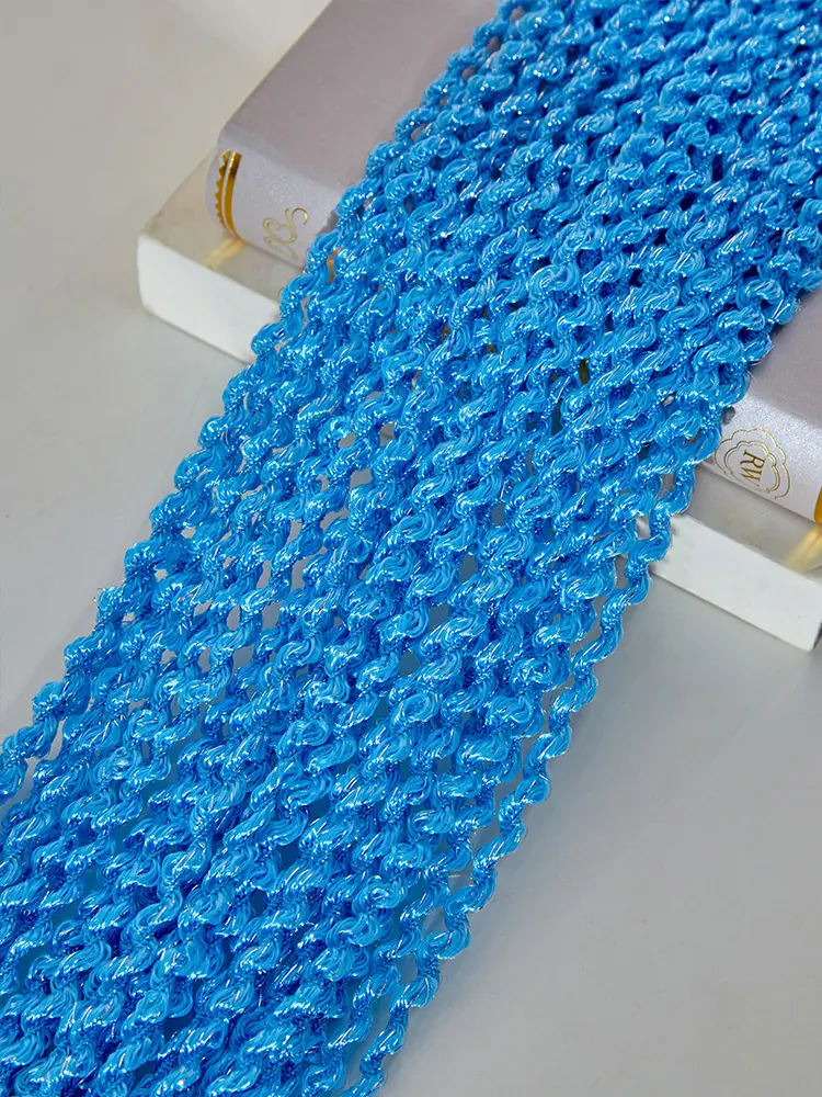 Spiral Textured String Curtain Style 02 construction and application details 2