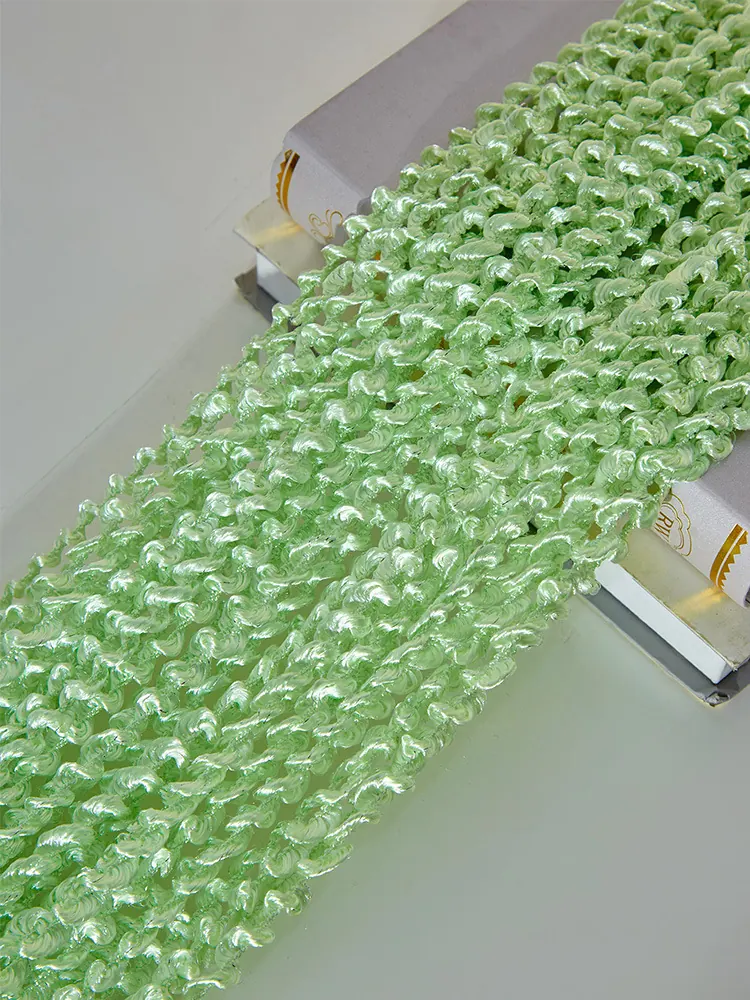 Spiral Textured String Curtain Style 02 construction and application details 3