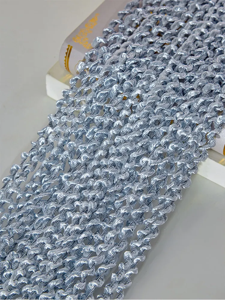 Spiral Textured String Curtain Style 02 construction and application details 5