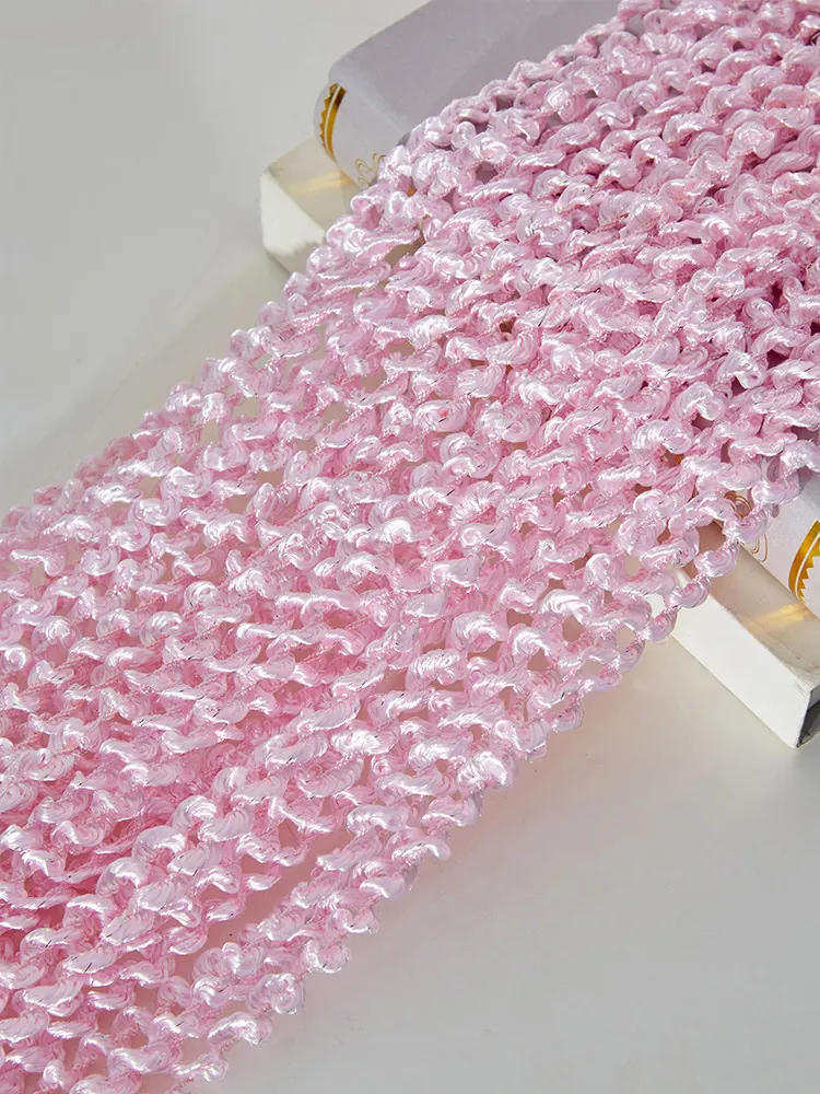 Spiral Textured String Curtain Style 02 construction and application details 6