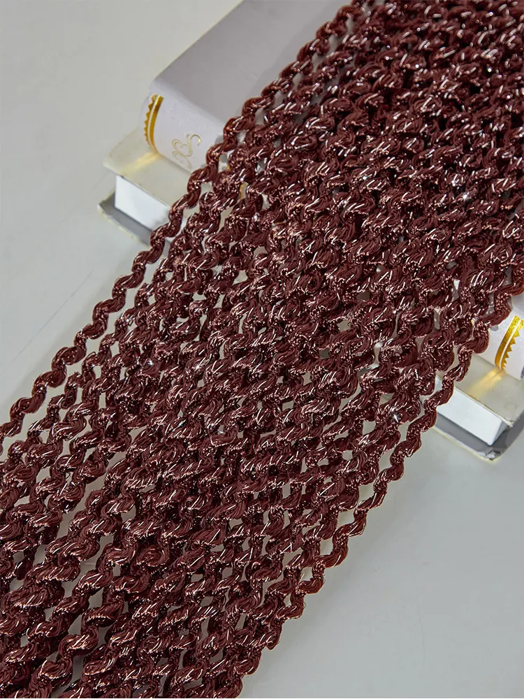 Spiral Textured String Curtain Style 02 construction and application details 7