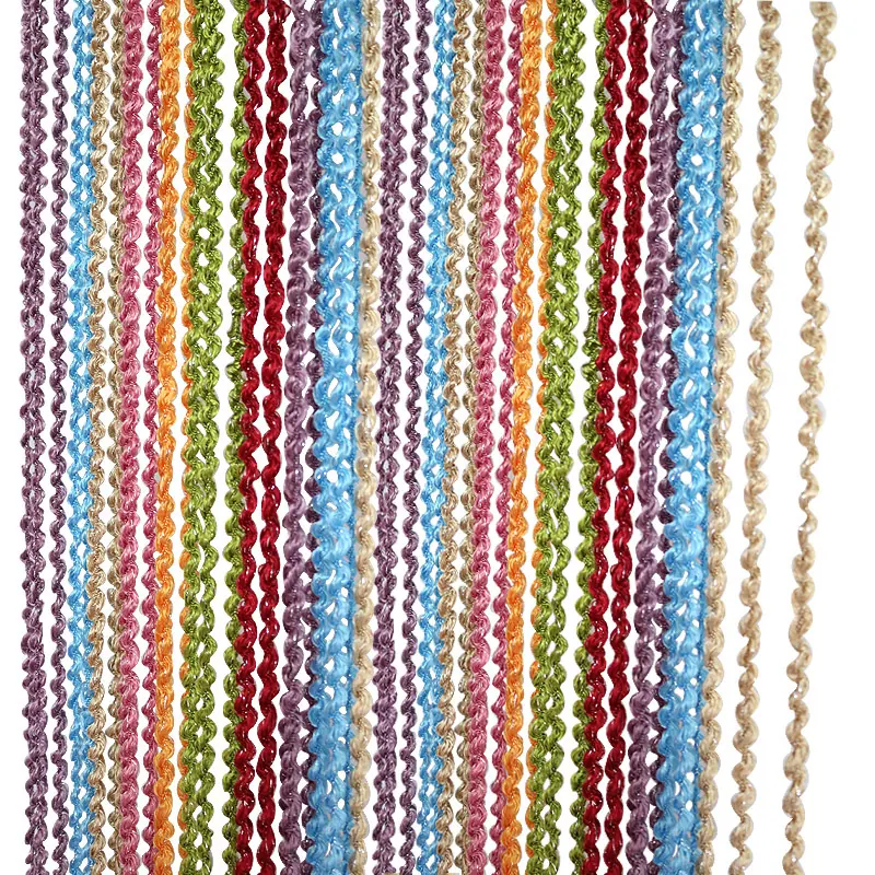 Spiral Textured String Curtain Style 03 construction and application details 3